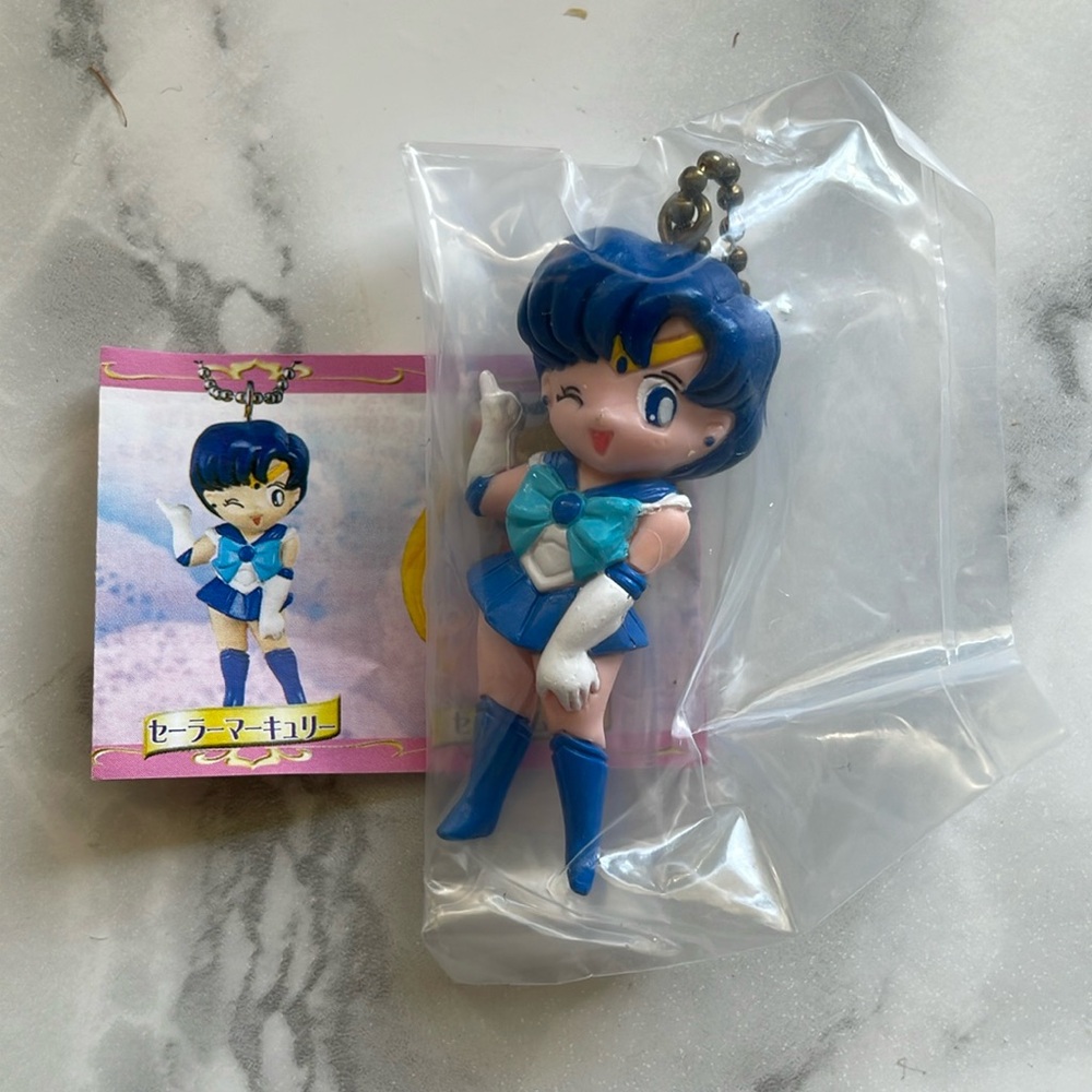 SAILOR MOON - Sailor Mercury keychain - SEALED